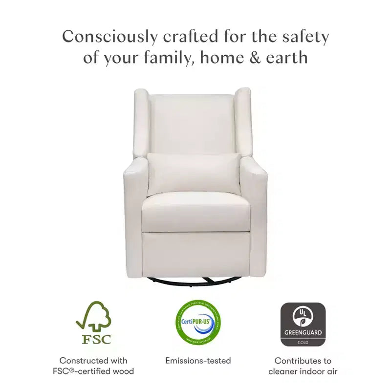 Fauteuil inclinable et pivotant Babyletto Kiwi