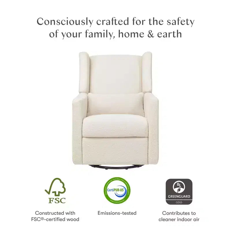 Fauteuil inclinable et pivotant Babyletto Kiwi