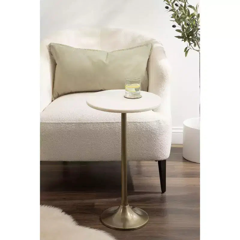 Table d'appoint ronde Baronet Kate et Laurel