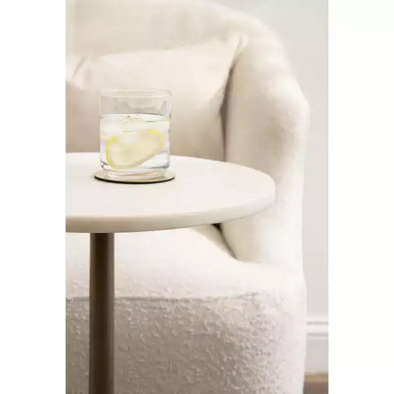 Table d'appoint ronde Baronet Kate et Laurel