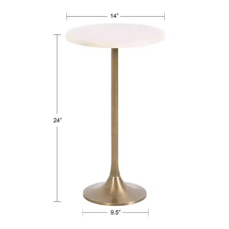 Table d'appoint ronde Baronet Kate et Laurel