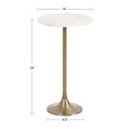 Table d'appoint ronde Baronet Kate et Laurel