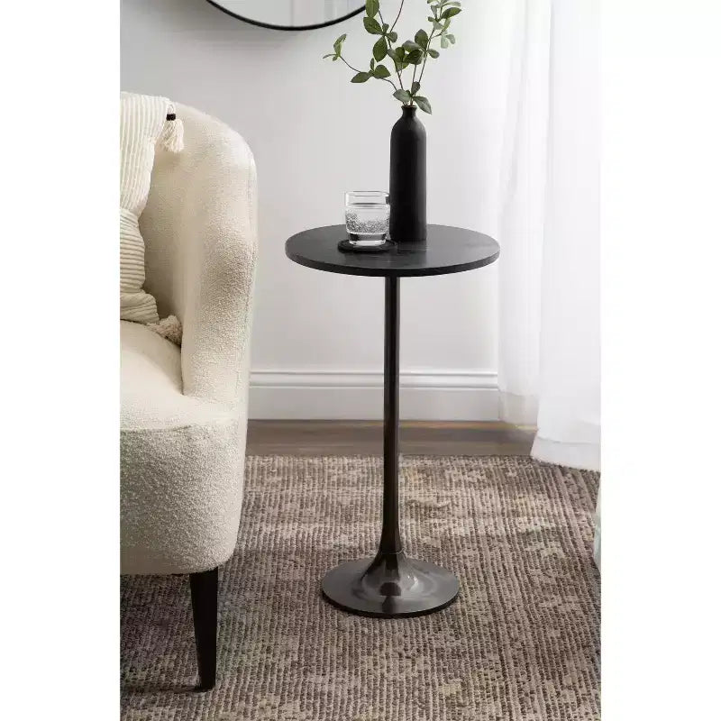 Table d'appoint ronde Baronet Kate et Laurel