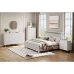 Commode à 3 tiroirs, commode de chambre moderne en bois avec tiroirs de rangement, meuble TV de style rustique pour salon, chambre, couloir