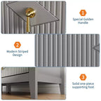 Commode à 6 tiroirs, commode de chambre moderne en bois avec tiroirs de rangement, meuble TV de style ferme pour salon, chambre à coucher, couloir