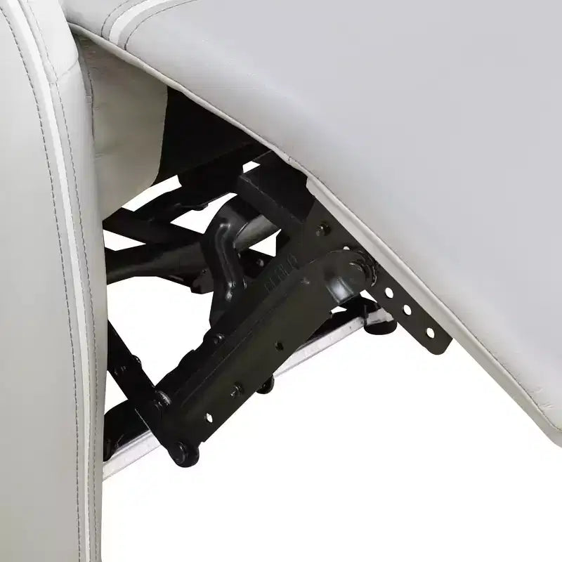 MAYEERTY Fauteuil inclinable électrique, Fauteuil relax électrique avec port de charge USB, Dossier réglable pour salon, Gris clair