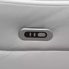 MAYEERTY Fauteuil inclinable électrique, Fauteuil relax électrique avec port de charge USB, Dossier réglable pour salon, Gris clair