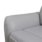 MAYEERTY Fauteuil inclinable électrique, Fauteuil relax électrique avec port de charge USB, Dossier réglable pour salon, Gris clair