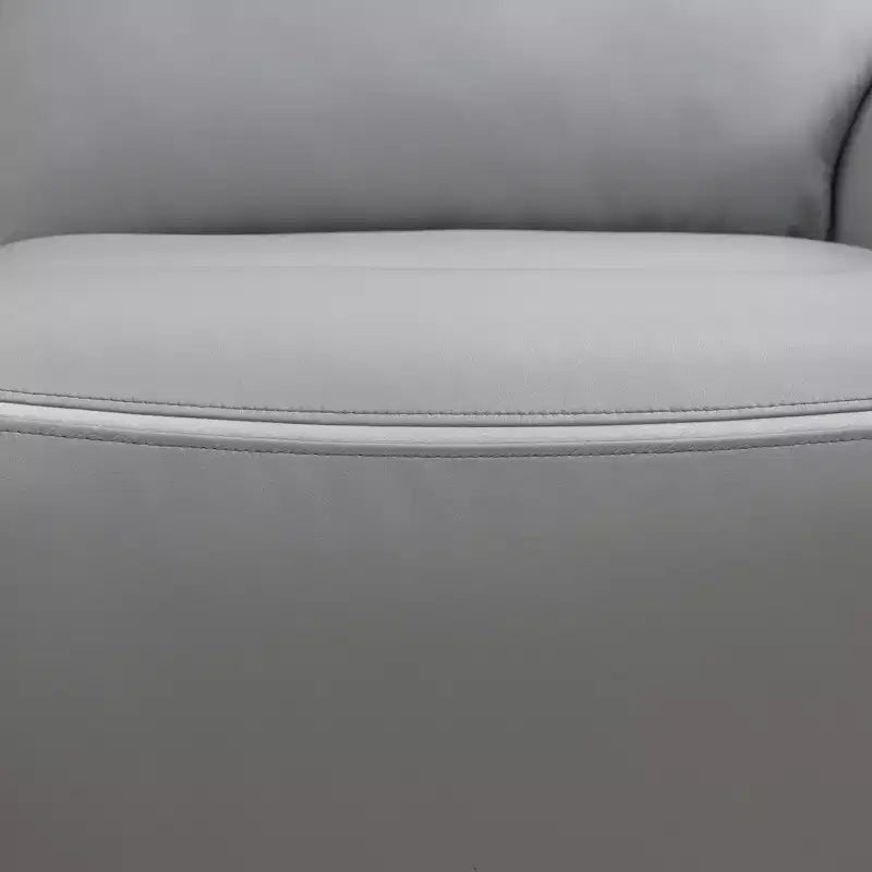 MAYEERTY Fauteuil inclinable électrique, Fauteuil relax électrique avec port de charge USB, Dossier réglable pour salon, Gris clair