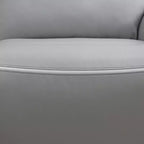 MAYEERTY Fauteuil inclinable électrique, Fauteuil relax électrique avec port de charge USB, Dossier réglable pour salon, Gris clair