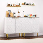 29 Buffet de rangement moderne avec 2 portes (pour cuisine/salle à manger/salon)