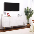 29 Buffet de rangement moderne avec 2 portes (pour cuisine/salle à manger/salon)