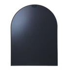 Miroir de salle de bain arqué Okak 30X40IN avec cadre en aluminium, miroir mural à haute réflexion, miroir arqué pour salle de bain, dressing