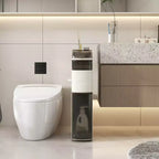 Meuble de rangement étroit à 4 niveaux Costway pour salle de bain avec tiroirs, boîte à mouchoirs et roulettes pour la cuisine