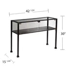Vitrine Terrarium – Noir – SEI