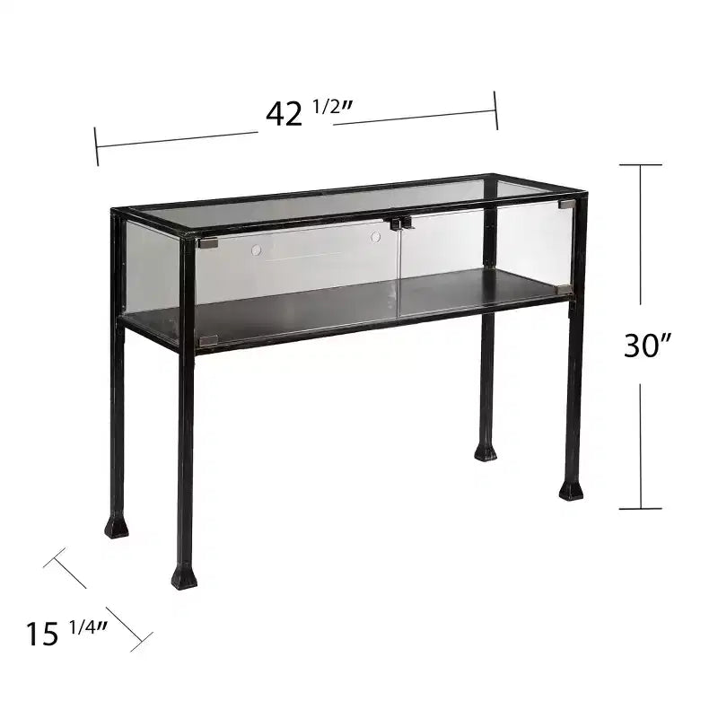 Vitrine Terrarium – Noir – SEI