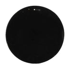 MAYEERTY 23.5 Miroir Mural Rond avec Cadre en Bois Noir, Miroir Décoratif Classique Antique pour Salon, Foyer, Salle de Bain, Bureau