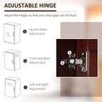 Garde-manger de cuisine 2 portes de 160 cm, meuble de rangement autoportant avec 5 étagères et 2 étagères réglables pour salle à manger