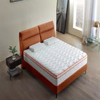 Matelas Okak avec ressorts ensachés, matelas hybride respirant et soulageant la pression, matelas en mousse à mémoire de forme pour enfants et adultes