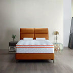 Matelas Okak avec ressorts ensachés, matelas hybride respirant et soulageant la pression, matelas en mousse à mémoire de forme pour enfants et adultes