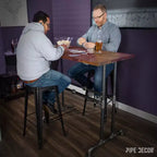 Pieds de table haute Pipe Decor Bridge