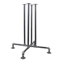 Pipe Decor Black Jack Bar Height Pipe Table Legs