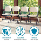 Ensemble table et chaises rondes Lifetime de 60 pouces