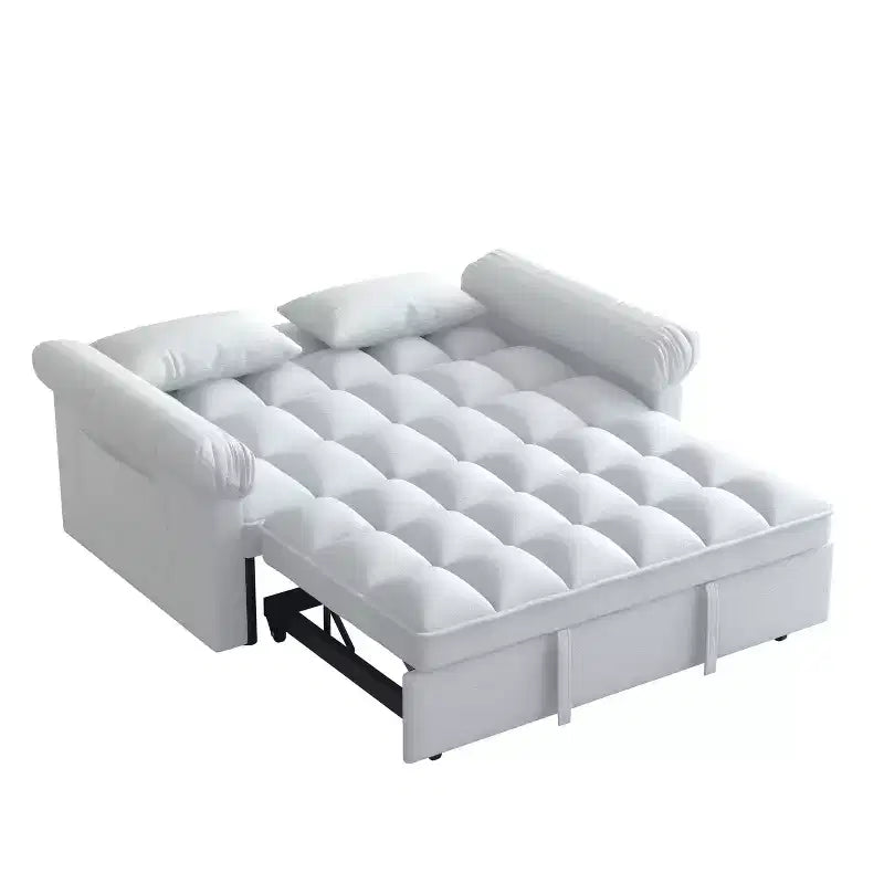 Canapé-lit convertible MAYEERTY, moderne, réglable, pour salon ou chambre à coucher, gris