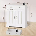 Bahut contemporain, Étagères réglables, Armoire de cuisine en bois, Table de bar à café contemporaine,