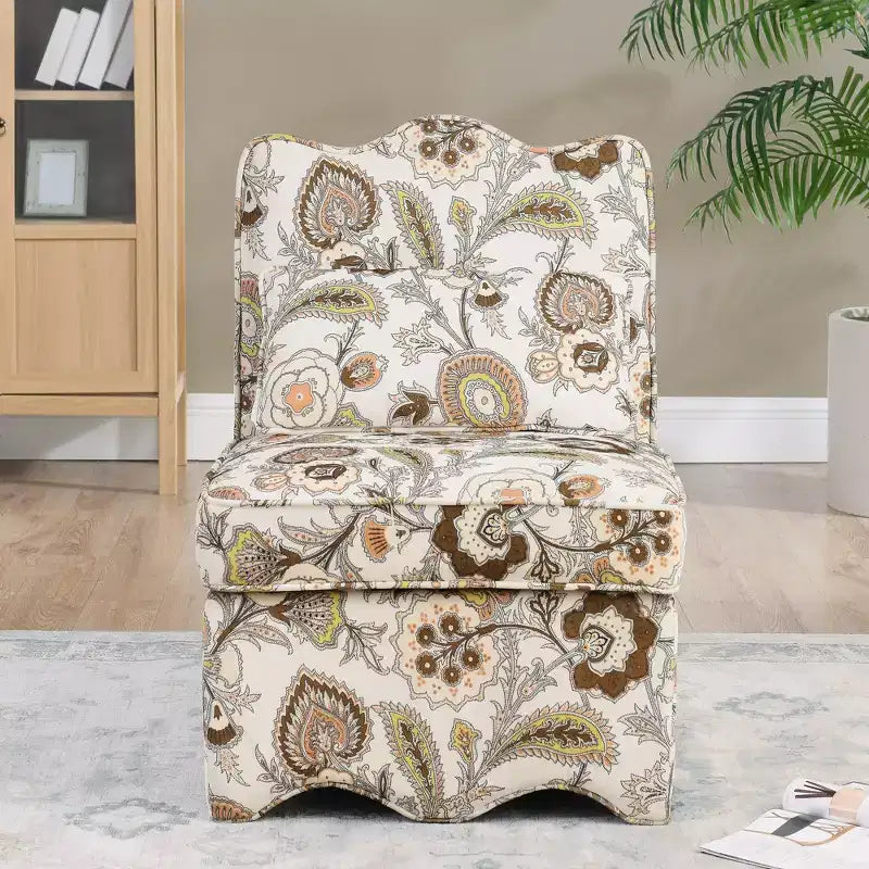 CLIHOME Chaise de salle à manger individuelle en flanelle avec coussin d'assise et dossier moelleux
