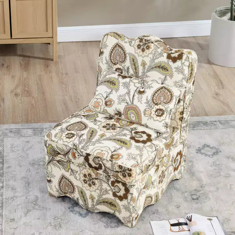 CLIHOME Chaise de salle à manger individuelle en flanelle avec coussin d'assise et dossier moelleux