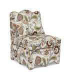 CLIHOME Chaise de salle à manger individuelle en flanelle avec coussin d'assise et dossier moelleux