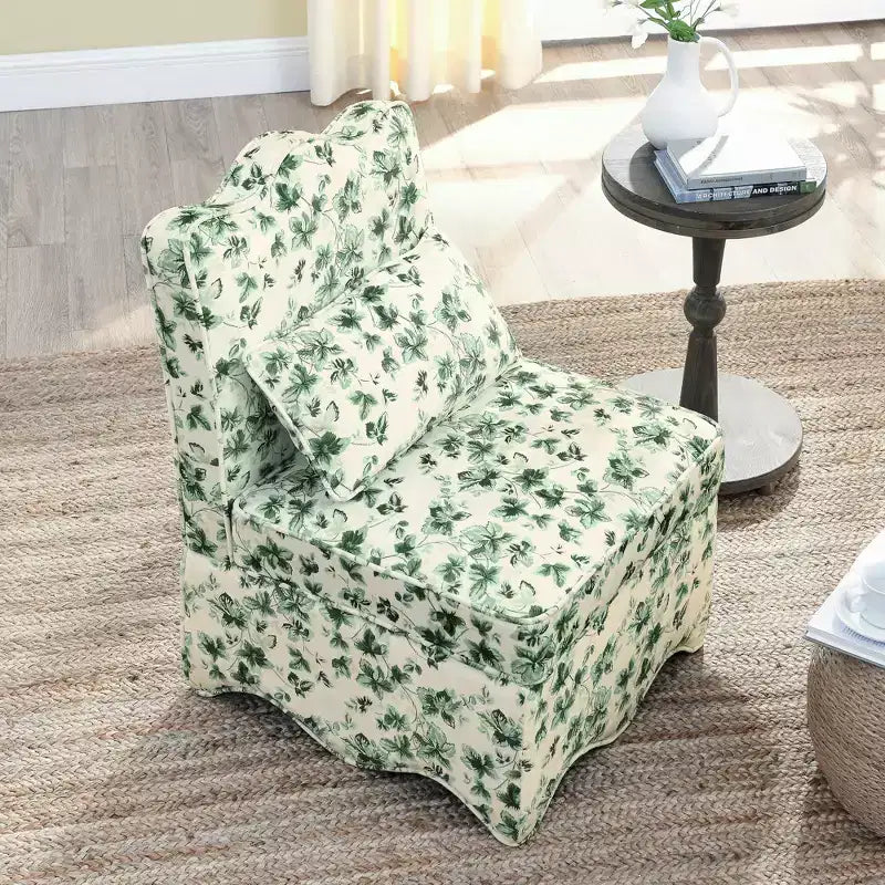 CLIHOME Chaise de salle à manger individuelle en flanelle avec coussin d'assise et dossier moelleux