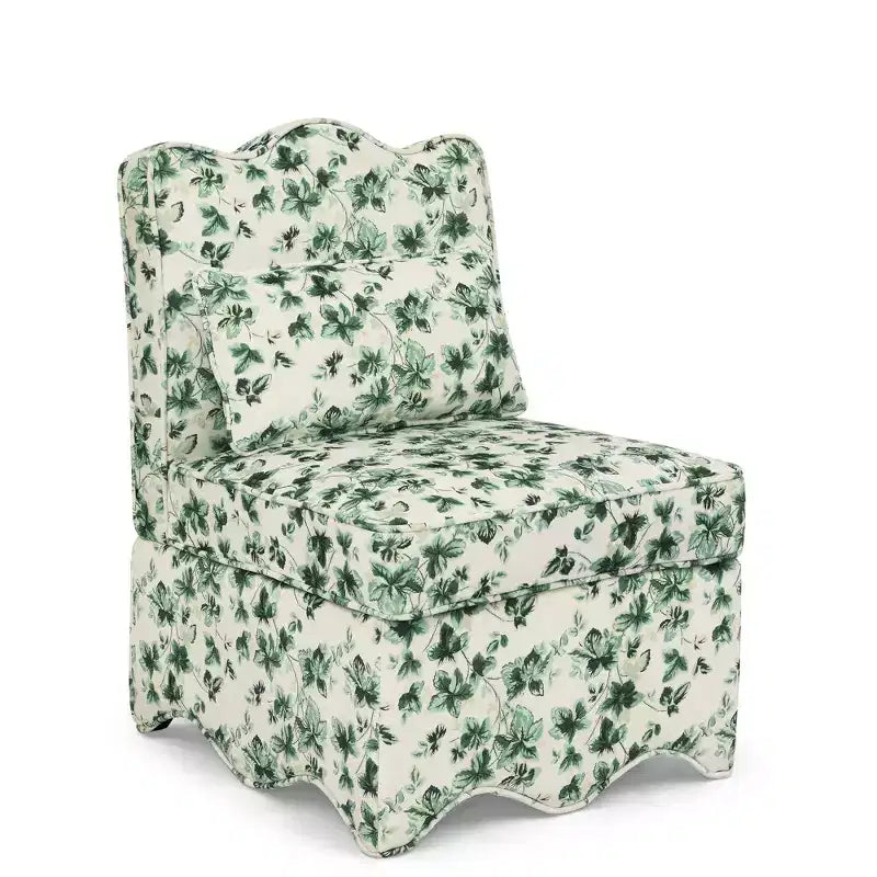 CLIHOME Chaise de salle à manger individuelle en flanelle avec coussin d'assise et dossier moelleux