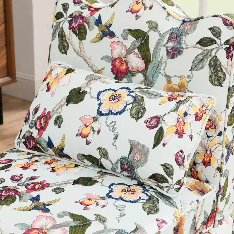 CLIHOME Chaise de salle à manger individuelle en flanelle avec coussin d'assise et dossier moelleux