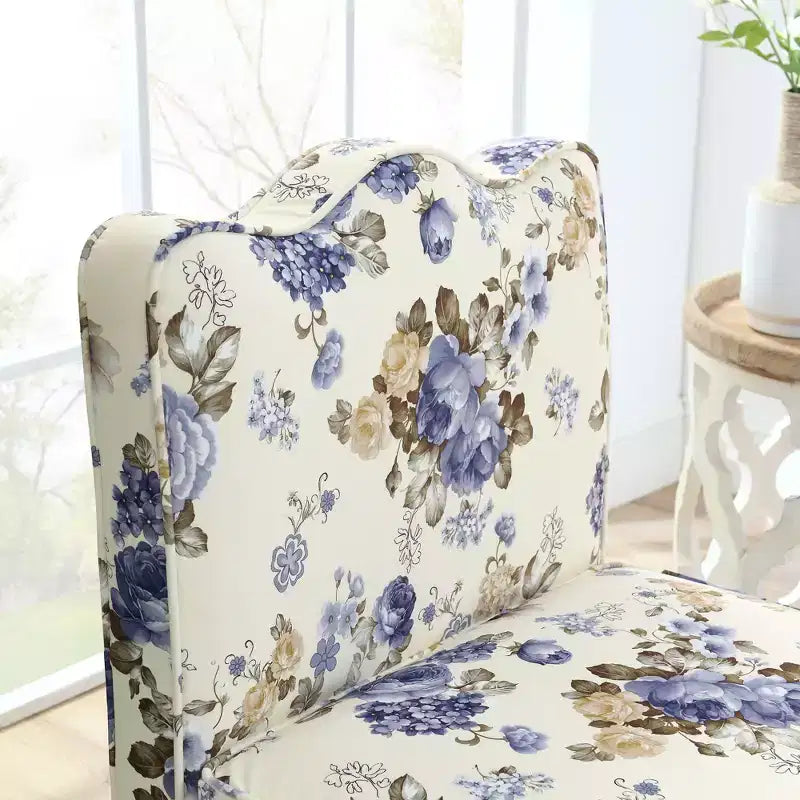 CLIHOME Chaise de salle à manger individuelle en flanelle avec coussin d'assise et dossier moelleux