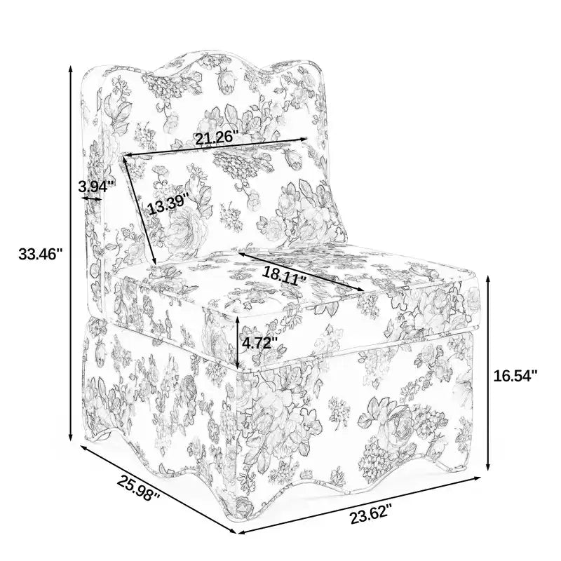 CLIHOME Chaise de salle à manger individuelle en flanelle avec coussin d'assise et dossier moelleux