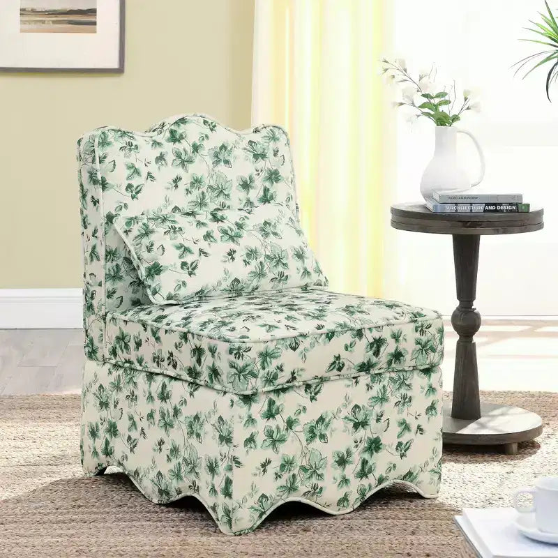 CLIHOME Chaise de salle à manger individuelle en flanelle avec coussin d'assise et dossier moelleux