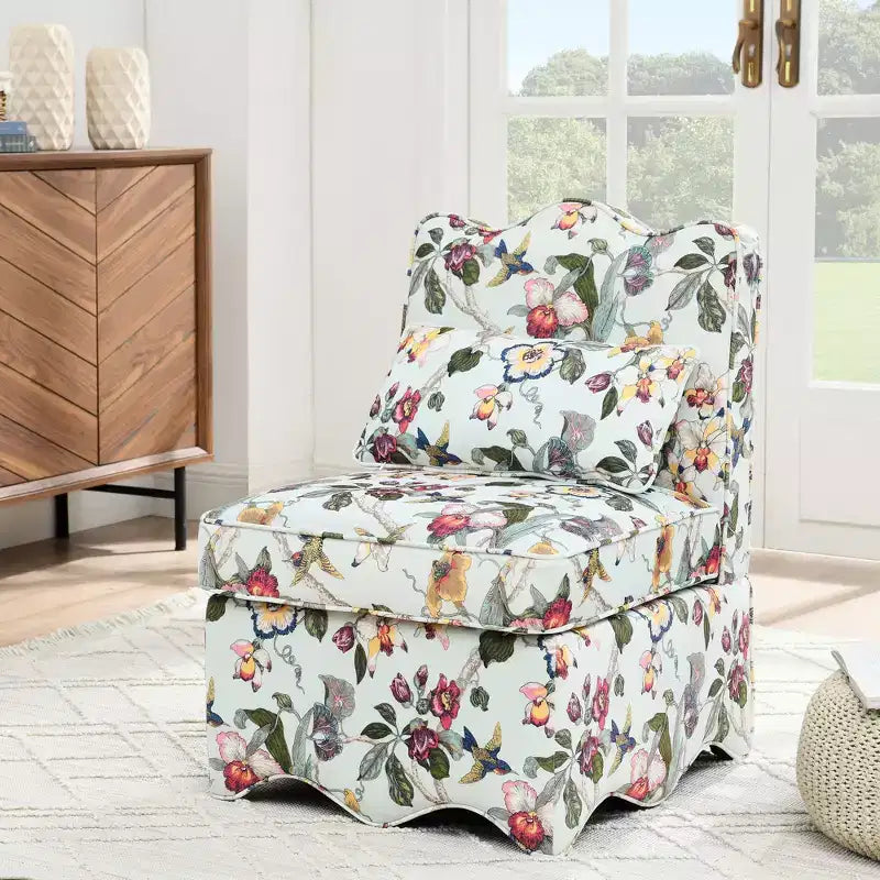 CLIHOME Chaise de salle à manger individuelle en flanelle avec coussin d'assise et dossier moelleux