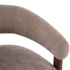 Fauteuil d'appoint rembourré Aubert Modern en bois d'hévéa Christopher Knight Home