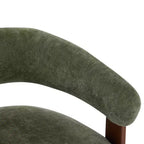 Fauteuil d'appoint rembourré Aubert Modern en bois d'hévéa Christopher Knight Home