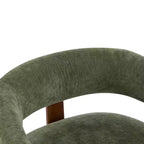 Fauteuil d'appoint rembourré Aubert Modern en bois d'hévéa Christopher Knight Home