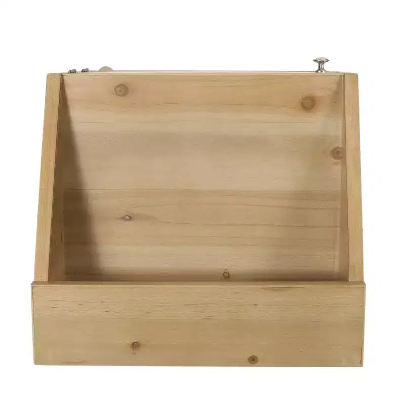 Table d'appoint moderne Okak avec étagère de rangement et tiroir, table d'appoint avec pieds robustes, table de canapé pour le côté du canapé, salon, chambre à coucher, naturel+blanc