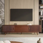 JVNOXK-Medieval Modern TV Stand Entertainment Center with Storage Drawers, Living Room Bedroom Media Cabinet