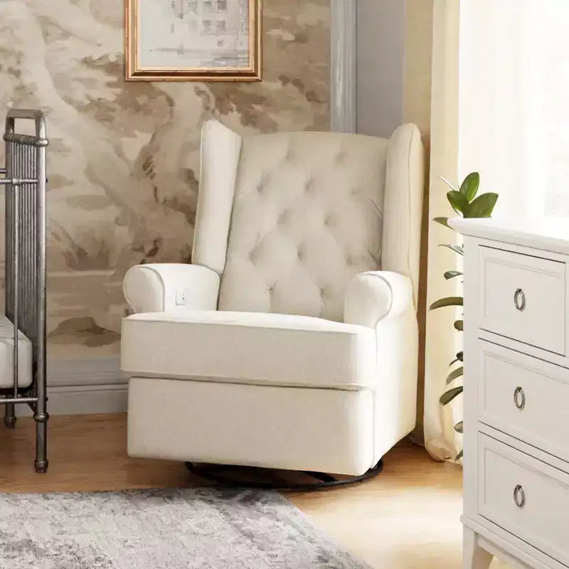 Fauteuil inclinable électronique et planeur pivotant Namesake Harbour avec port USB