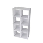 Bibliothèque étagère Homez en bois de 118 cm de haut avec 4 tablettes