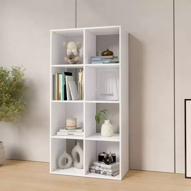 Bibliothèque étagère Homez en bois de 118 cm de haut avec 4 tablettes