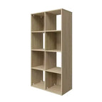Bibliothèque étagère Homez en bois de 118 cm de haut avec 4 tablettes
