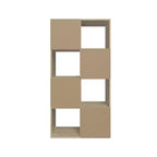 Bibliothèque étagère Homez en bois de 118 cm de haut avec 4 tablettes