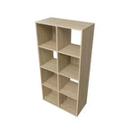 Bibliothèque étagère Homez en bois de 118 cm de haut avec 4 tablettes